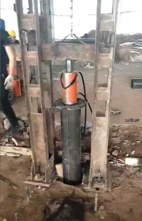 安阳内黄县钢管桩加固